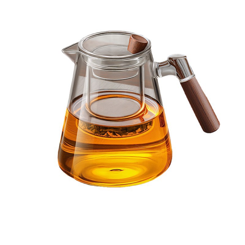 Filtreli ve su ayırıcılı çay bardağı ve su ısıtıcı